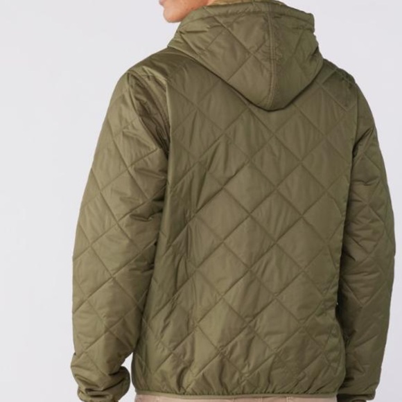 Patagonia Diamond Quilted Insulated Bomber Hoodie - Men's topsoil brown - Picture 3 of 7